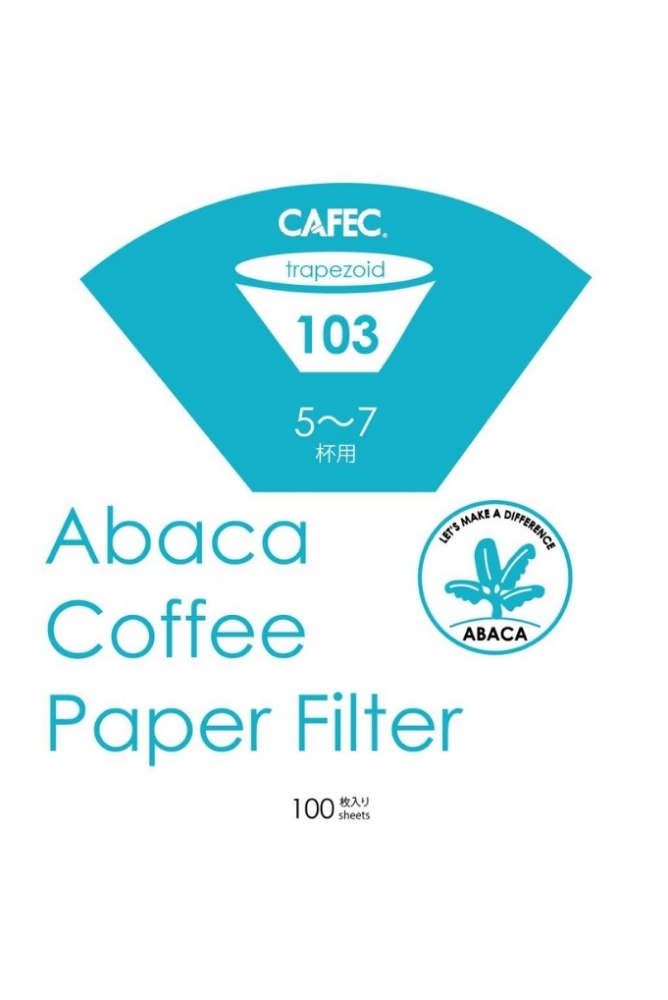 Abaca Coffee Trapezoid Paper Filter